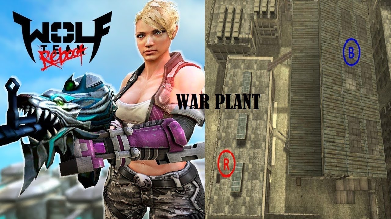 WOLFTEAM MAPA WAR PLANT WolfTeam DESTRUCCIÓN DE LOBOS VS HUMANO