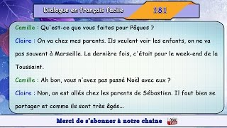 parler français couramment en écoutant des dialogues