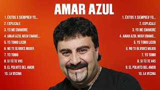 Las mejores canciones del álbum completo de Amar Azul 2024