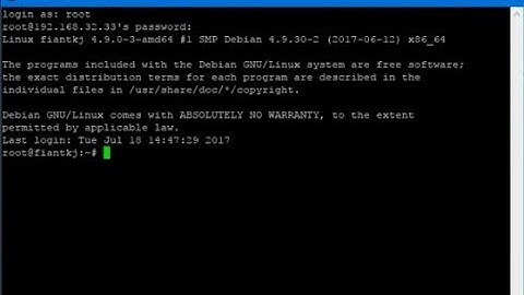 debian 9 how to install and configuration ssh (openssh)
