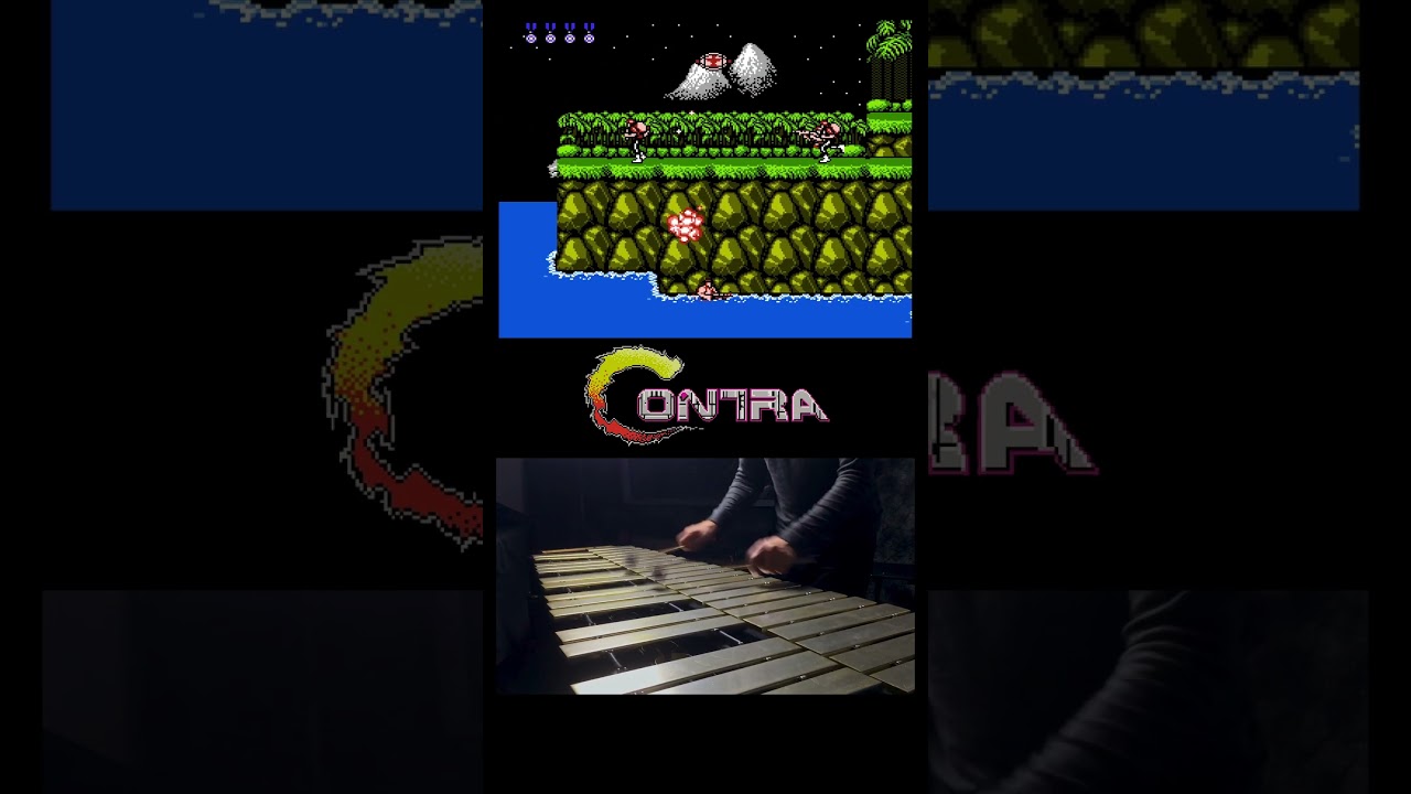 Nintendo Contra Cover for Marimba #Contra #nintendo #marimba
