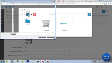 Hướng dẫn tạo trang web bán hàng bằng OpenCart - P2. Cấu hinh - Thay đổi logo, icon