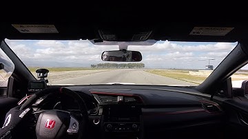 Honda Civic Type R 1:52.7 lap at Buttonwillow CW13