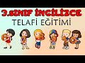 3. SINIF TELAFİ EĞİTİMİ İNGİLİZCE  | 3'ten 4'e GEÇENLER