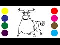 Ferdinand Coloring, Learn Drawing, Painting , Finger Family Part 2 - Busy Bee