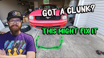 2005-2014 Mustang Sway Front Bar End Links & Bushings Replacement