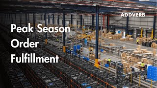 Order Fulfillment for Peak Season | Warehouse Automation