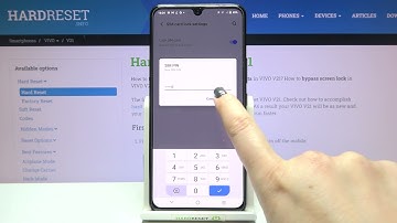 How to Change SIM PIN in VIVO V21 - Choose New PIN for SIM Card