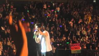 Harry talking "oh yeah" in the O2 26.09.15