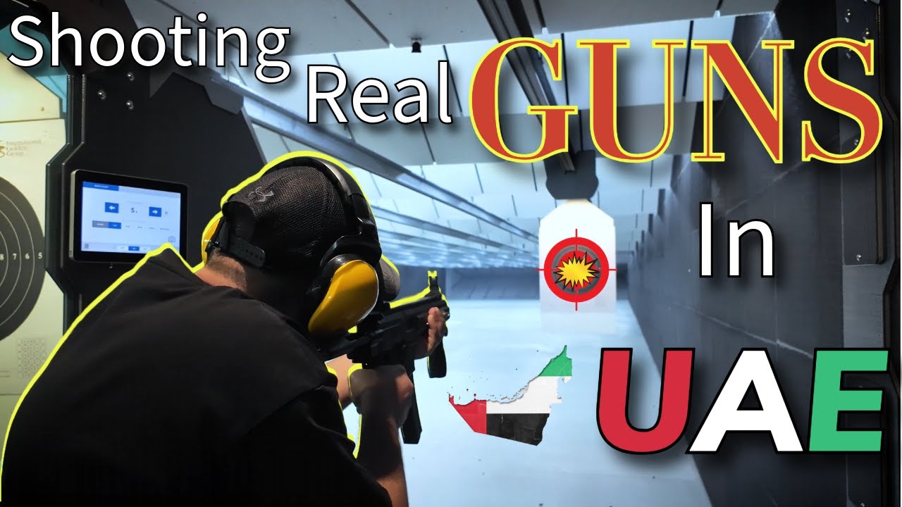Первая стрельба из настоящего оружия в ОАЭ 🇦🇪💥