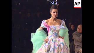 FRANCE: PARIS: HAUTE COUTURE FASHION EVENT