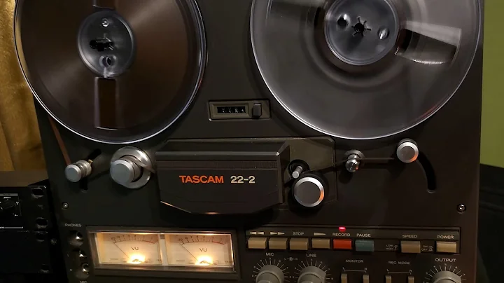 Analog Studio Mastering: TASCAM 22-2 Reel to Reel