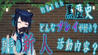 「【新人Vtuber】皆さん初めまして、影宮ルイです！【自己紹介】」のサムネイル