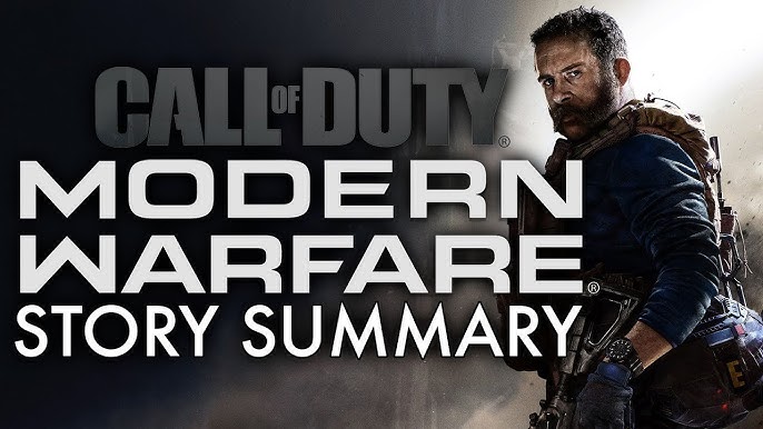 Call of Duty: Modern Warfare Story trailer reveals single-player  campaign-Tech News , Firstpost