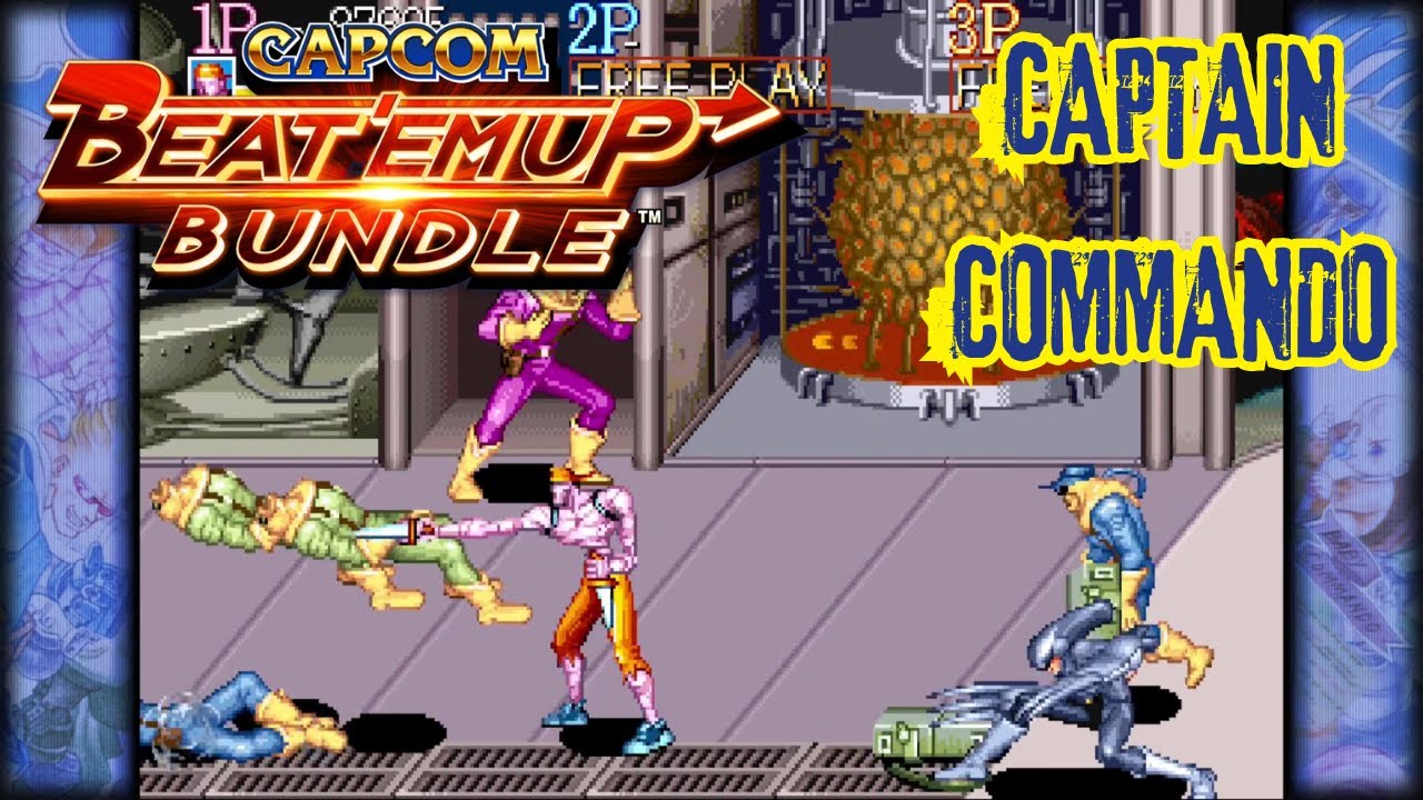 Capcom Beat 'Em Up Bundle - Captain Commando | Gameplay & Commentary ...