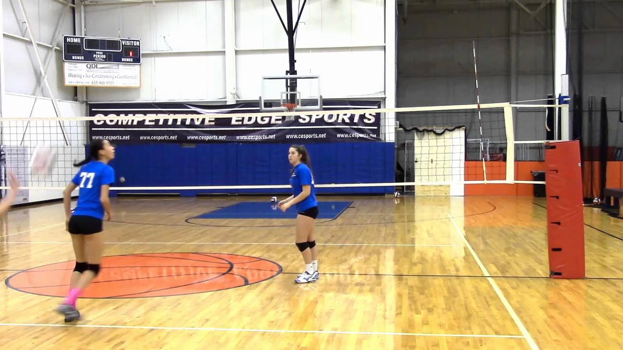 Leah Simmons #77 Middle Hitter - East Coast Power Volleyball - YouTube