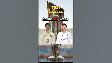 Steven Smith VS Joe Root in TEST Cricket ⚡