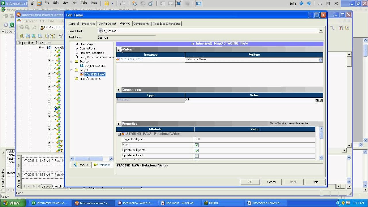 informatica workflow variable assignment