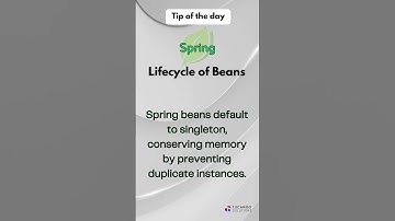 Spring tip of the day - Why use #Spring Beans #java #programming  #shortsvideo