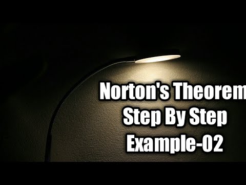 Norton Theorem Step by Step In Bangla Example02(YouTube Tutorial) 