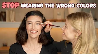 Are You Wearing the WRONG Colors? High-Contrast Makeup Guide