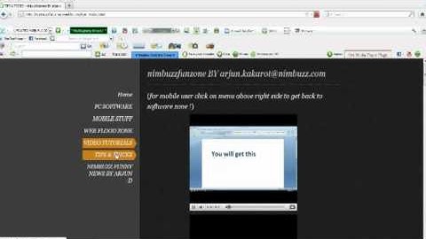 NIMBUZZ FUN ZONE WEBSITE INTRO