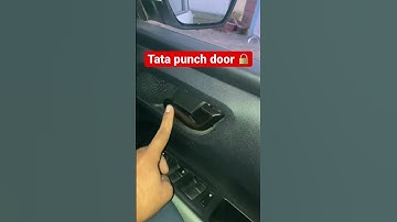 Unique door lock unlock system in tata punch👌🏻#tatapunch #rohitchouhan