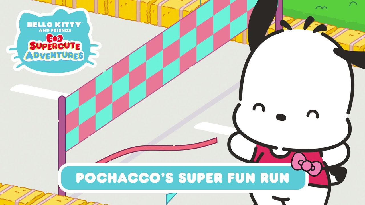 Pochacco’s Super Fun Run | Hello Kitty and Friends Supercute Adventures S4 EP 12