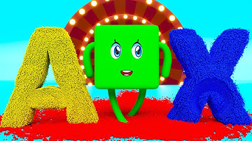 What Happens When You Combine Numberblocks with Kinetic Sand A to Z