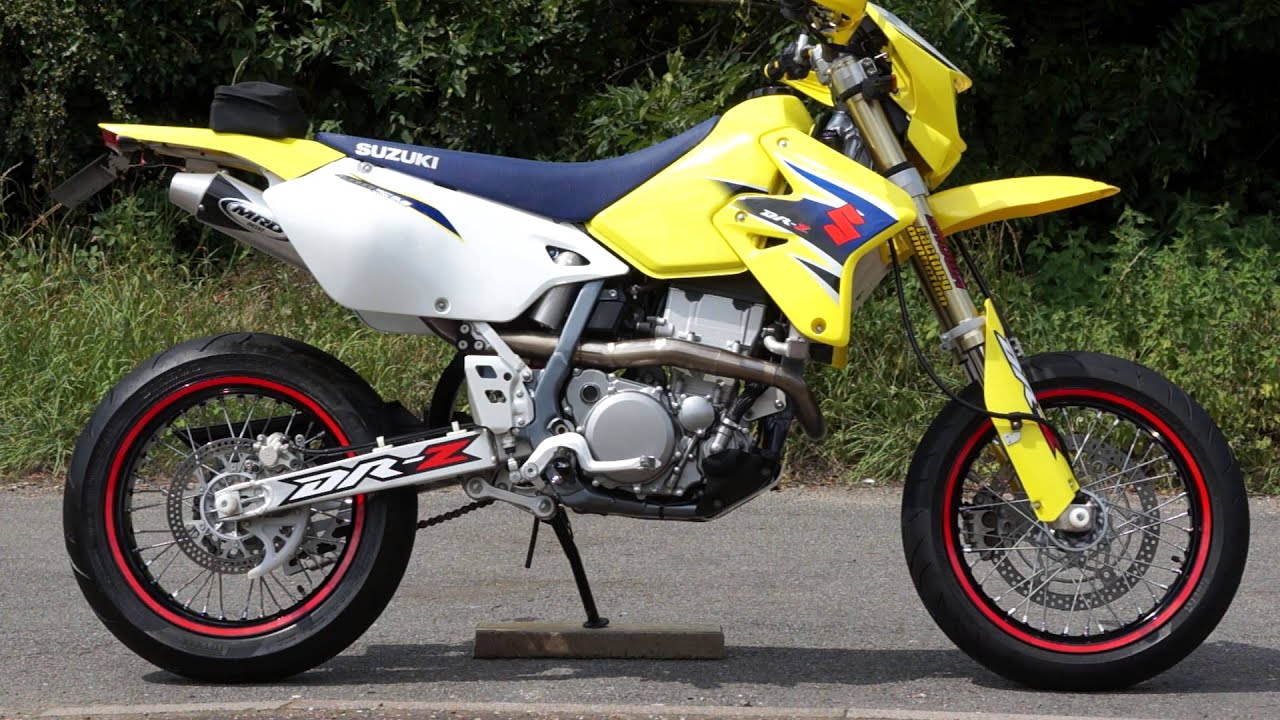 Suzuki DRZ 400 SM MRD Exhaust YouTube