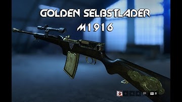 Battlefield 5 Gameplay GOLDEN SELBSTLADER M1916!