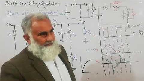 Step up switching regulator.