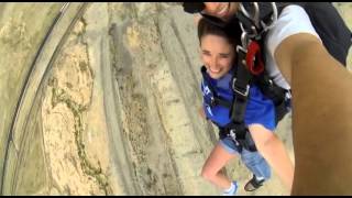 Skydive Moab - Tanis's 1st jump