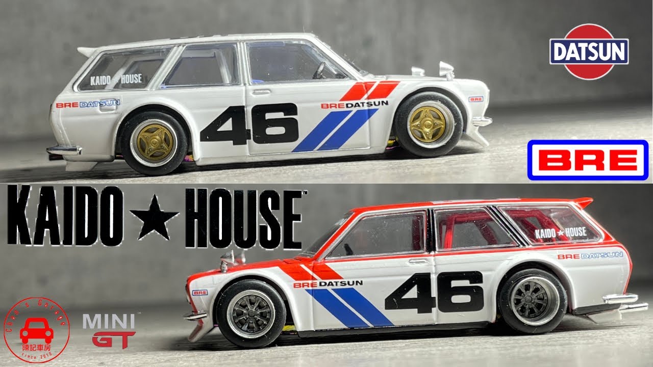 Kaido House x MiniGT BRE Datsun 510 Wagon - YouTube