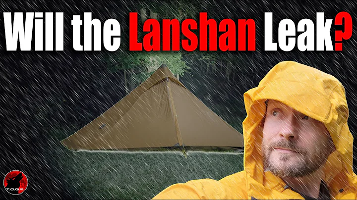 Is this Insanely Popular Ultralight Chinese Tent Waterproof? 3F UL Gear Lanshan 1 Pro Tent Test
