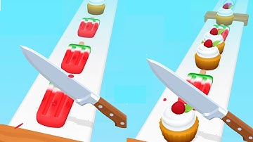 Perfect Slices! Very Satisfying and Relaxing ASMR Slicing Gameplay Video