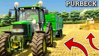 I MADE A BIG MISTAKE WITH THE COMBINE | PURBECK FARMING SIMULATOR 22 - Episode 7