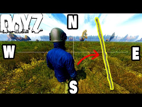 Dayz How to Navigate Map using a Stick #dayz