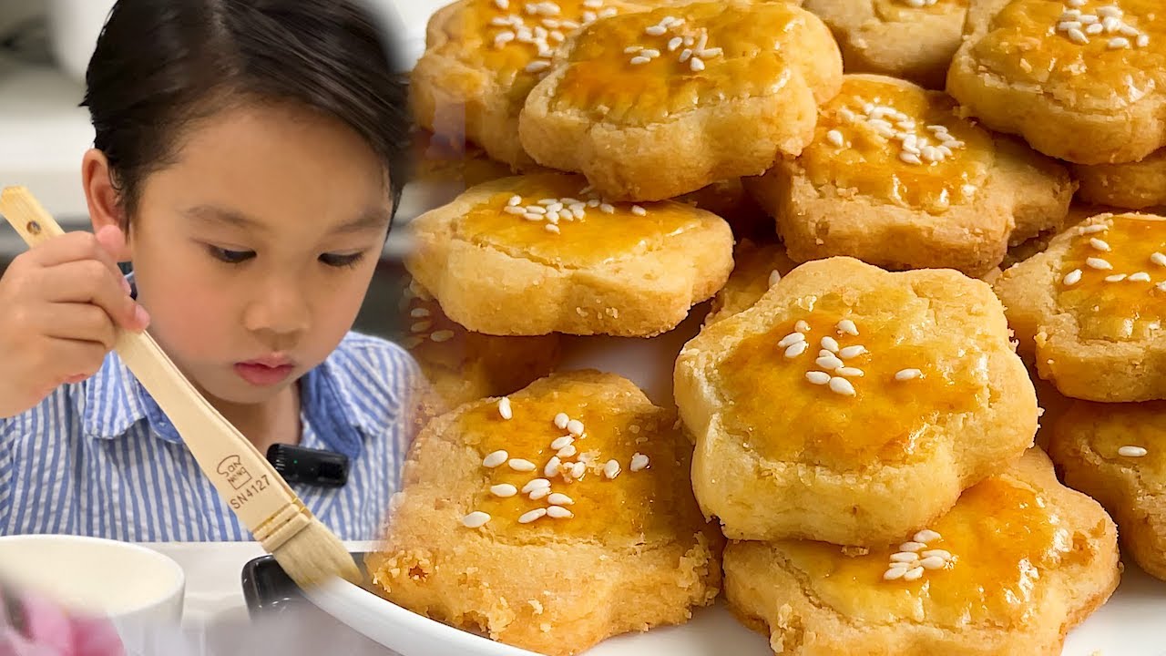 chinese new year salted egg cookies