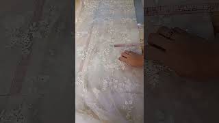 Simple Net Fabric Kurti Design Cutting Easy Kurti Design