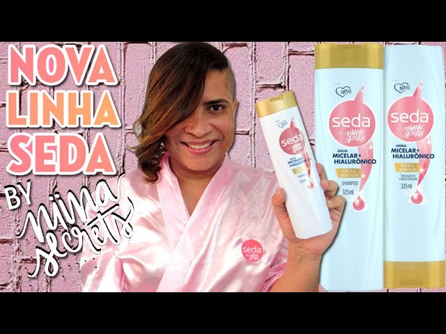 Shampoo Seda By Niina Secrets Água Micelar + Hialurônico 325ml