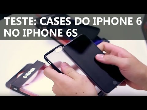 TESTE: CASES DO IPHONE 6 NO IPHONE 6S