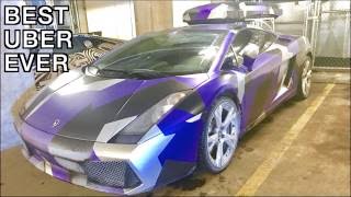 Getting Picked Up From The Airport In A Lamborghini!