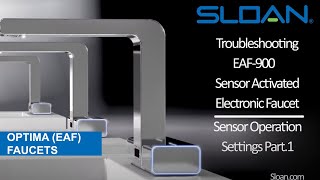 EAF 900 Troubleshooting Sensor Settings Part1
