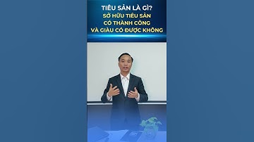 Cách phân biệt tài sản và tiêu sản | Nguyễn Ngọc Sơn