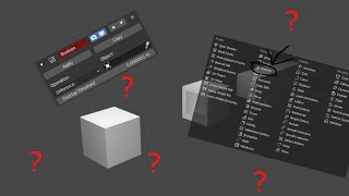 Boolean Modifier | Blender tutorials