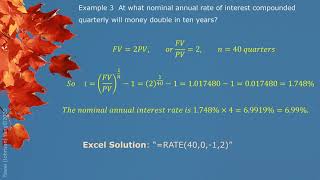 Math1008 Compound Interest Find Rate