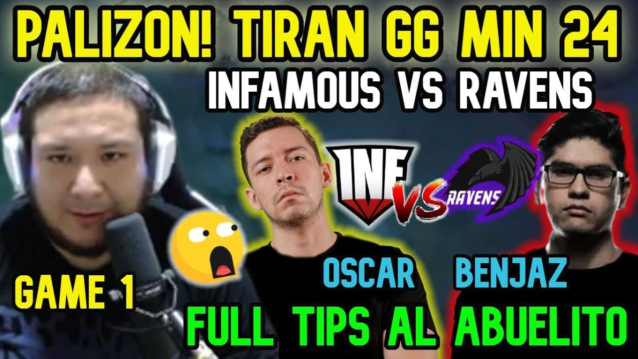 😲TREMENDA PALIZA!😲KINGTEKA ANALIZA LA PARTIDA DEL ABUELITO-RAVENS VS INFAMOUS [GAME 1/BO3] | DOTA 2