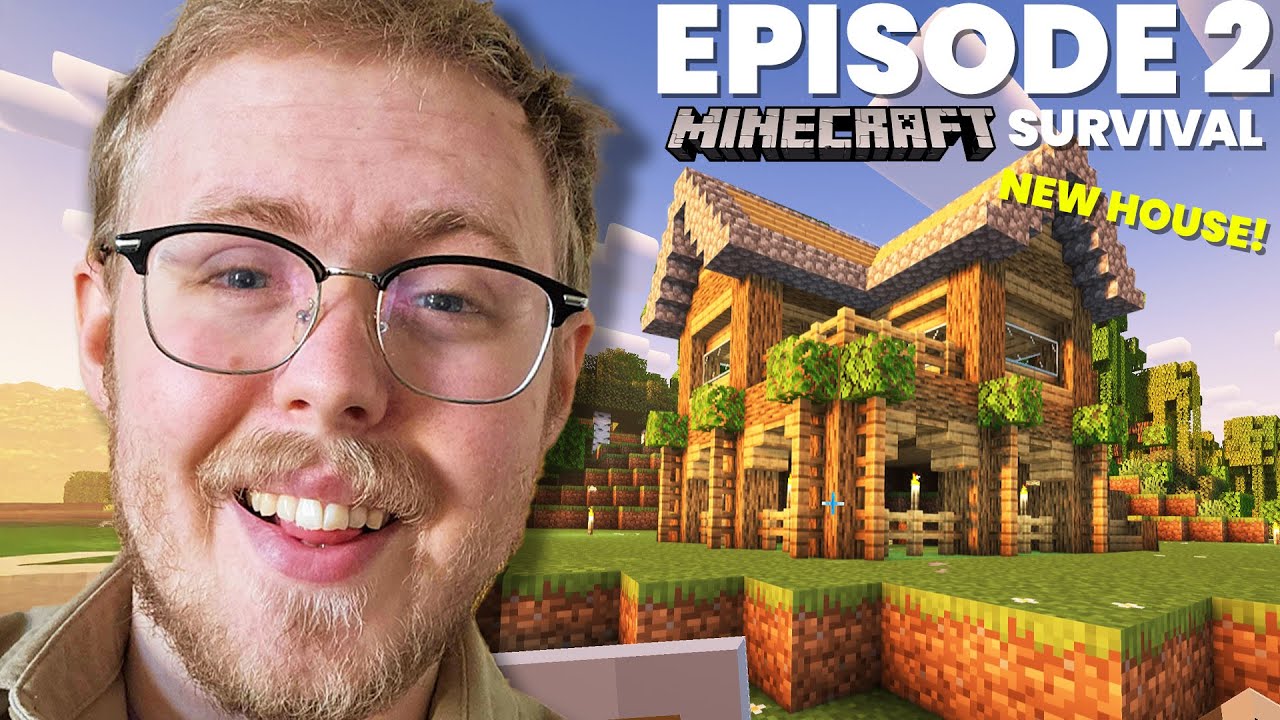 I Built The Most Epic Base In Minecraft Survival - Part 2! - YouTube