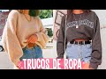 15 TRUCOS PARA TU ROPA QUE NECESITAS SABER ❤️TRUCOS DE MODA - Tutoriales Belen